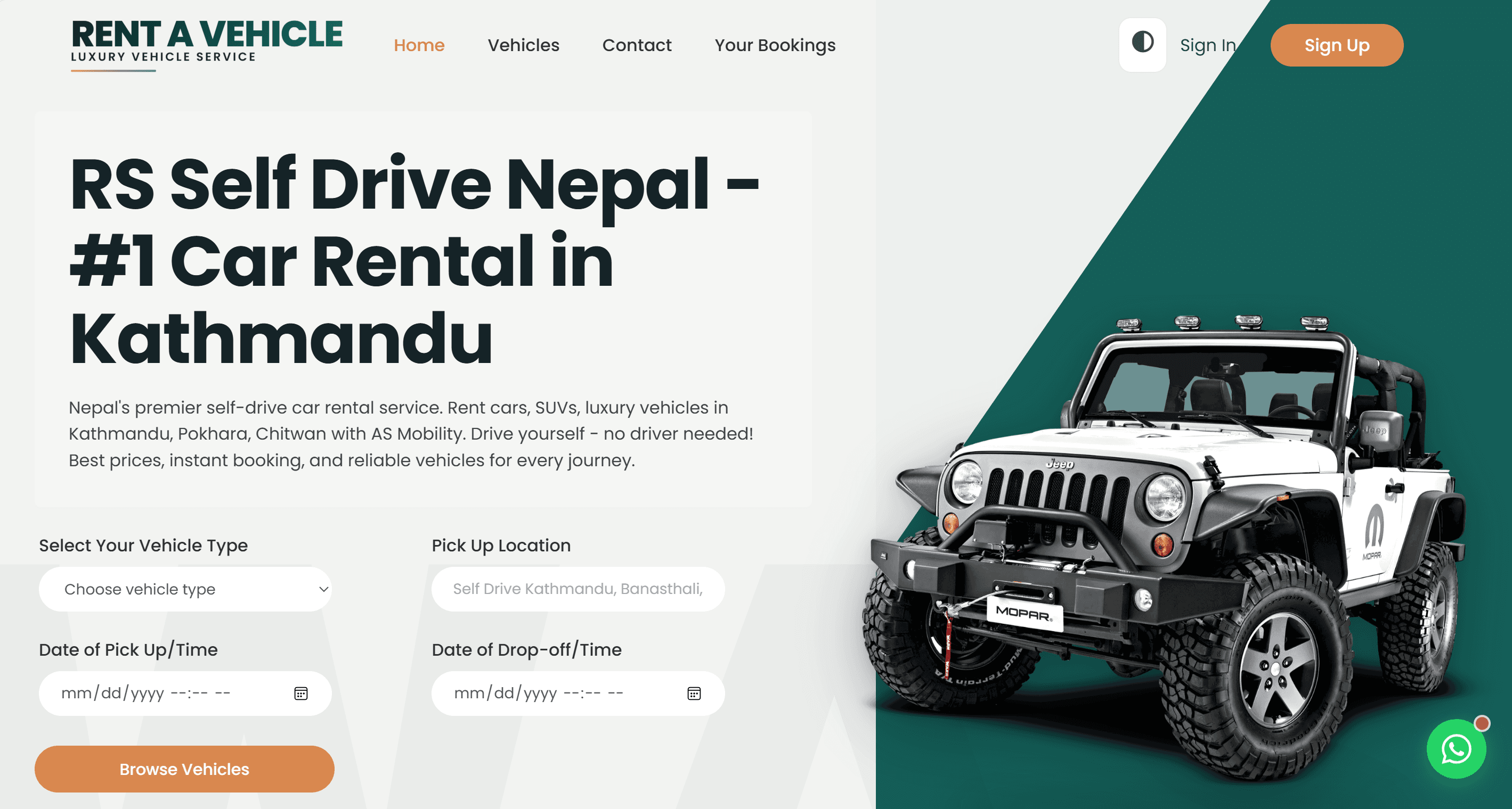 Vehicle Rental Services